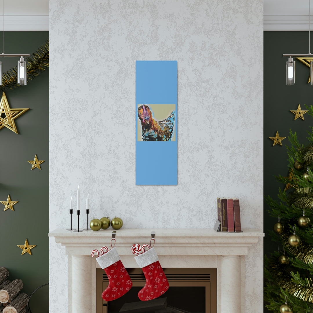 Spot the Hen on Canvas Gallery Wraps