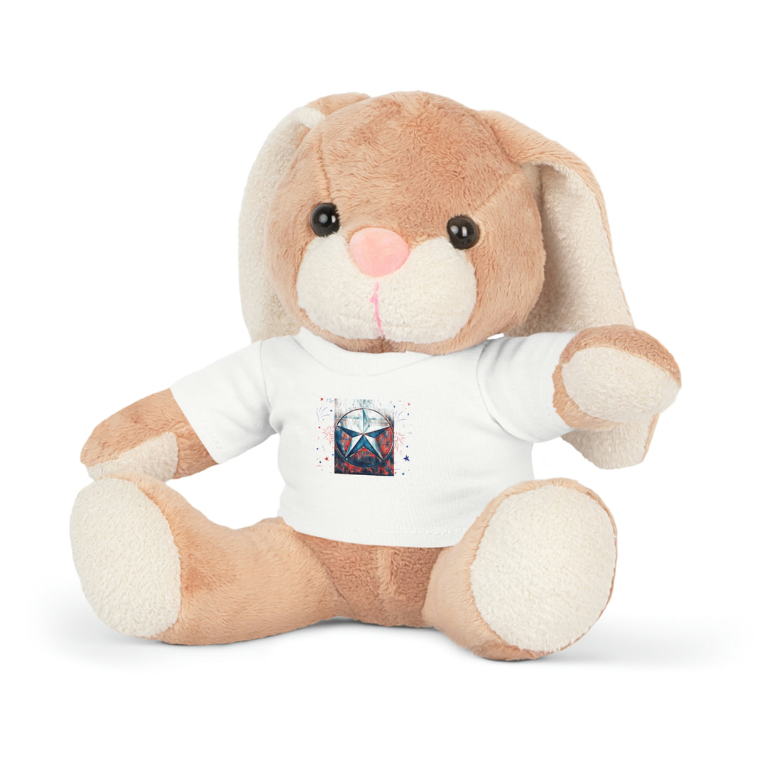 Patrick Inspired Plush Toy with T-Shirt
