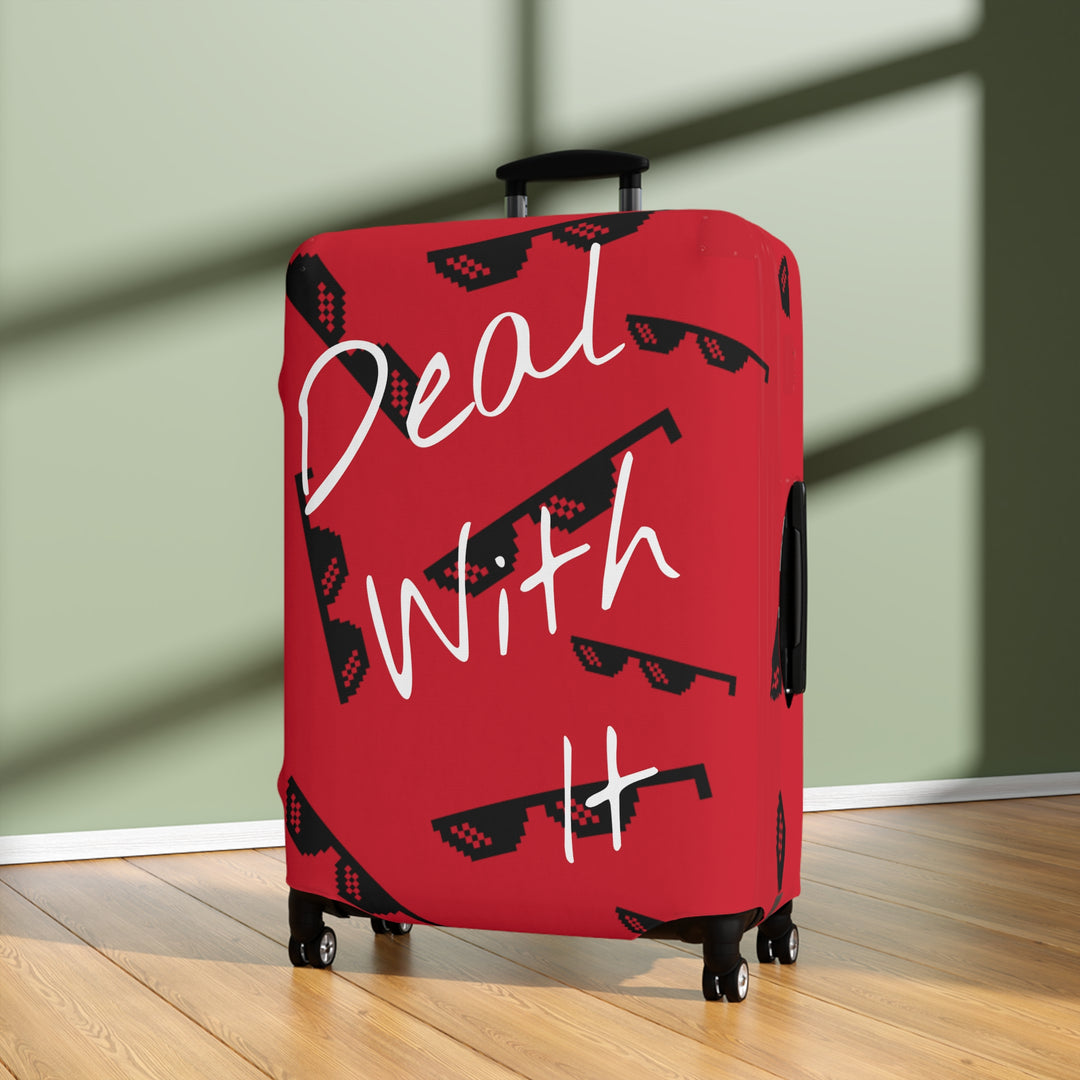 Deal With It Luggage Cover