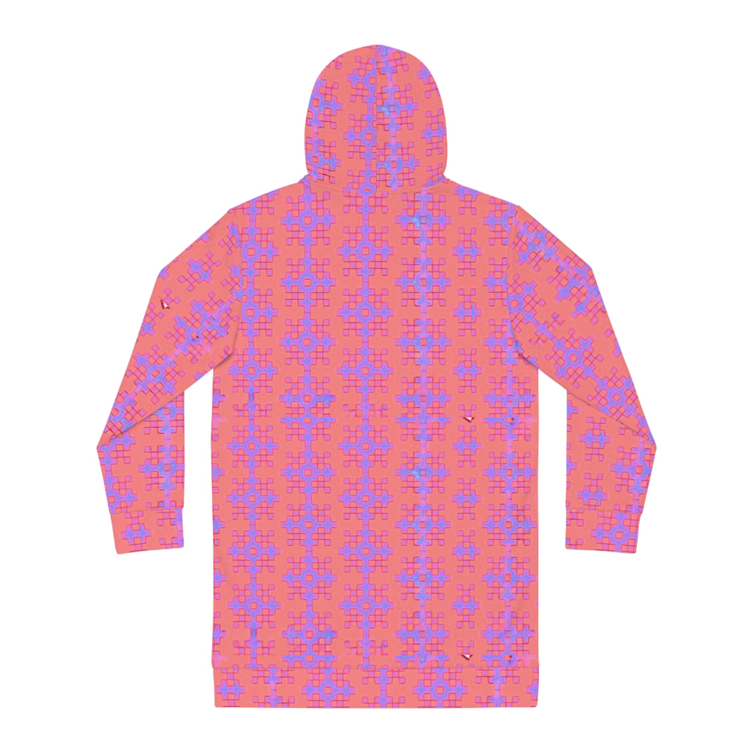 Pink Women's Hoodie Dress (AOP)