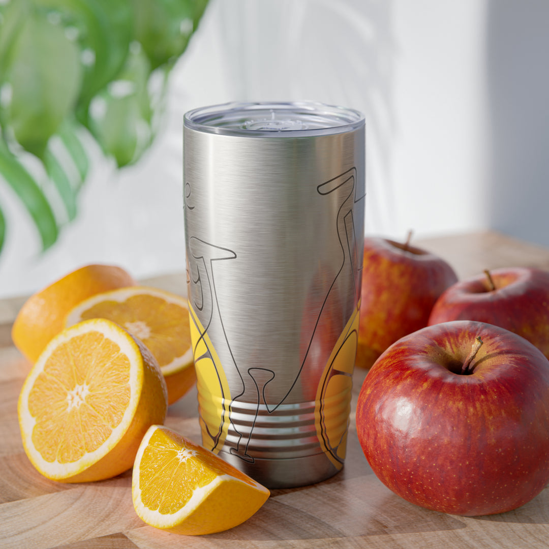 Lemon Keep Movin' Ringneck Tumbler, 20oz