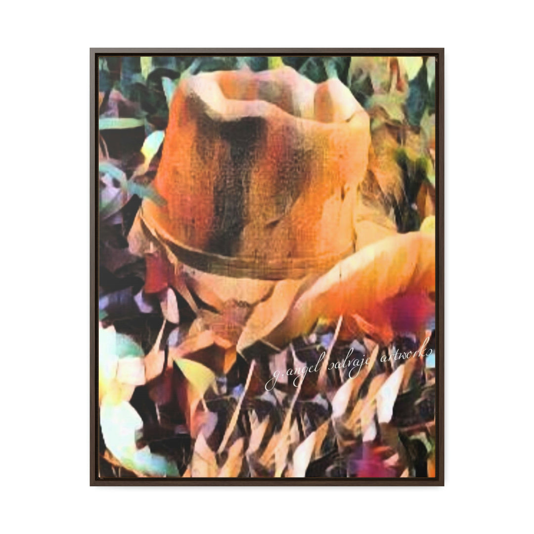 A Man's Hat Gallery Canvas Wraps, Vertical Frame