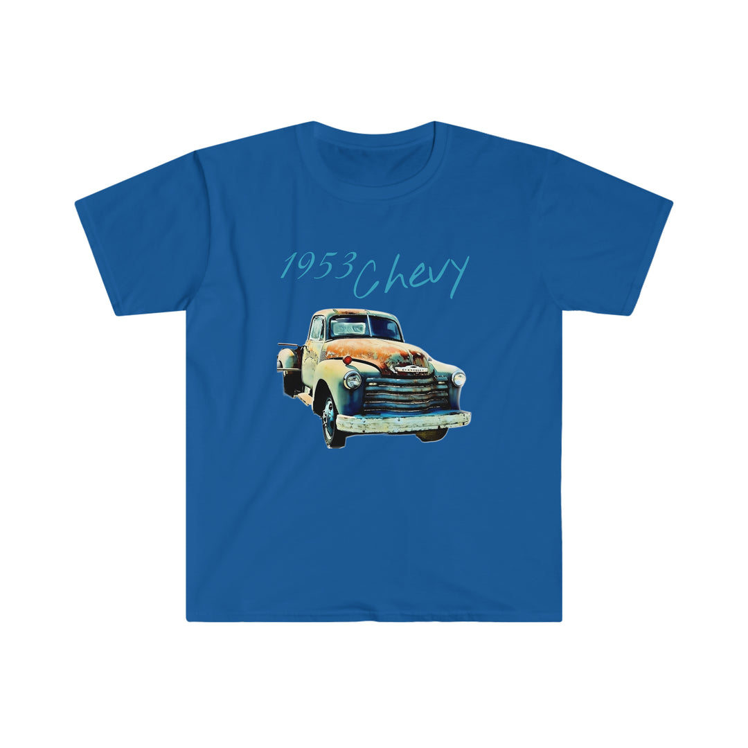 1953 Antique Chevy Unisex Softstyle Men's T-Shirt