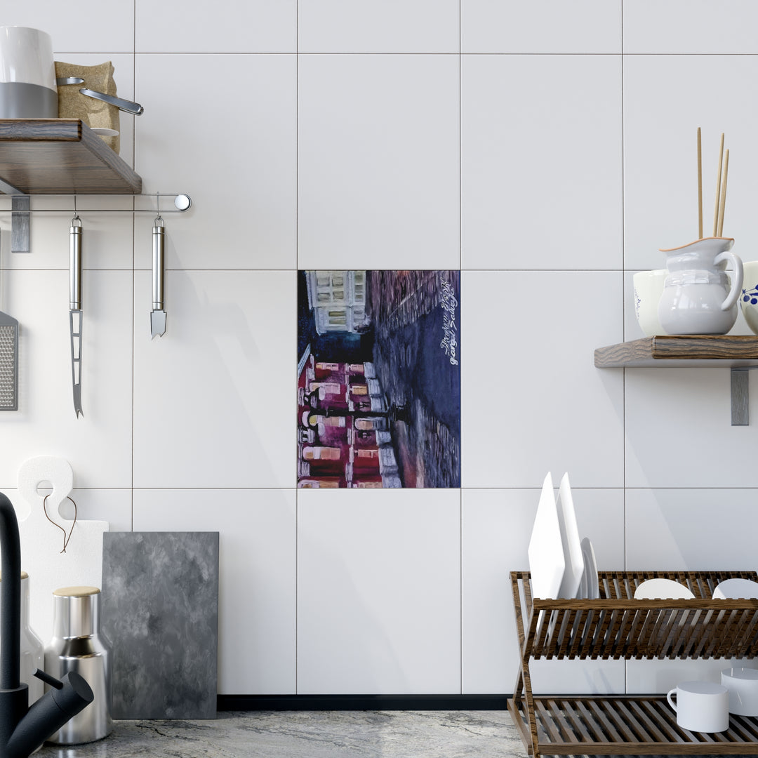 Shadow Work Ceramic Photo Tile