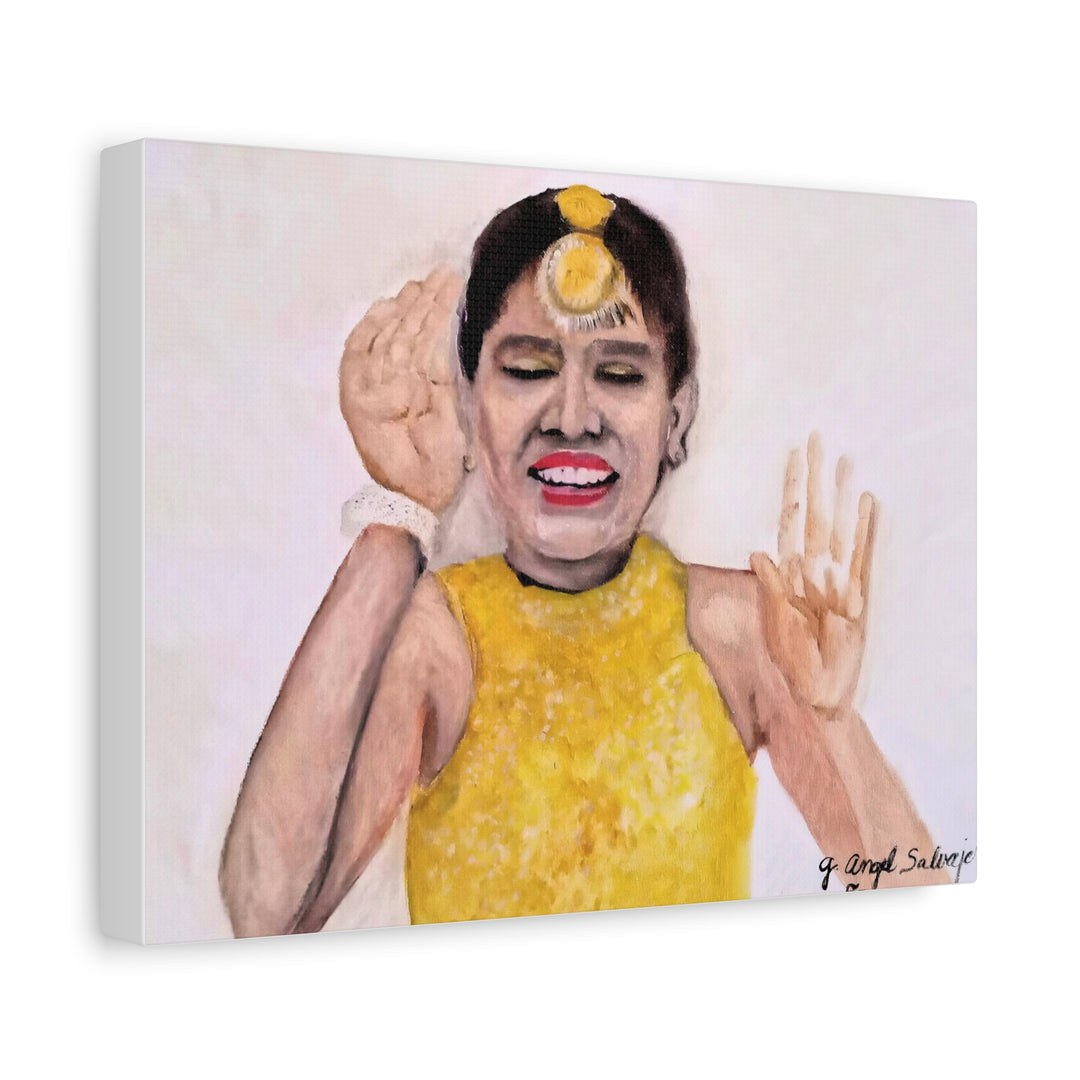 Pretty Little Dancer Matte Canvas, Stretched, 1.25"