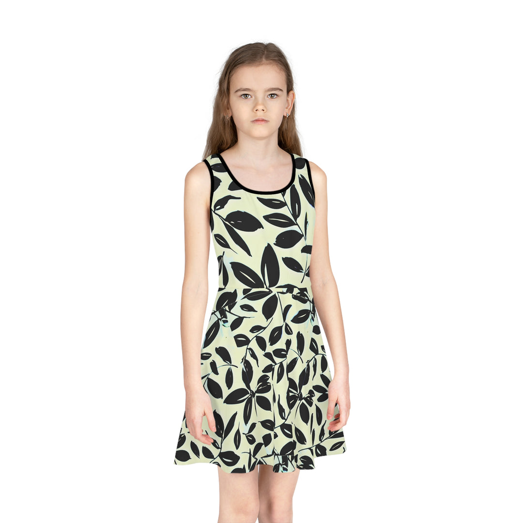 Welcome to My Jungle Girls' Sleeveless Sundress (AOP)