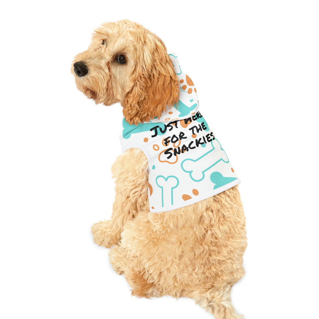 Here for Snackies Pet Hoodie
