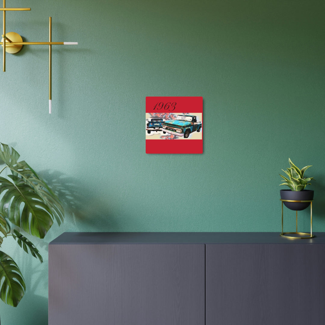 1963 gmc v6 Metal Art Sign