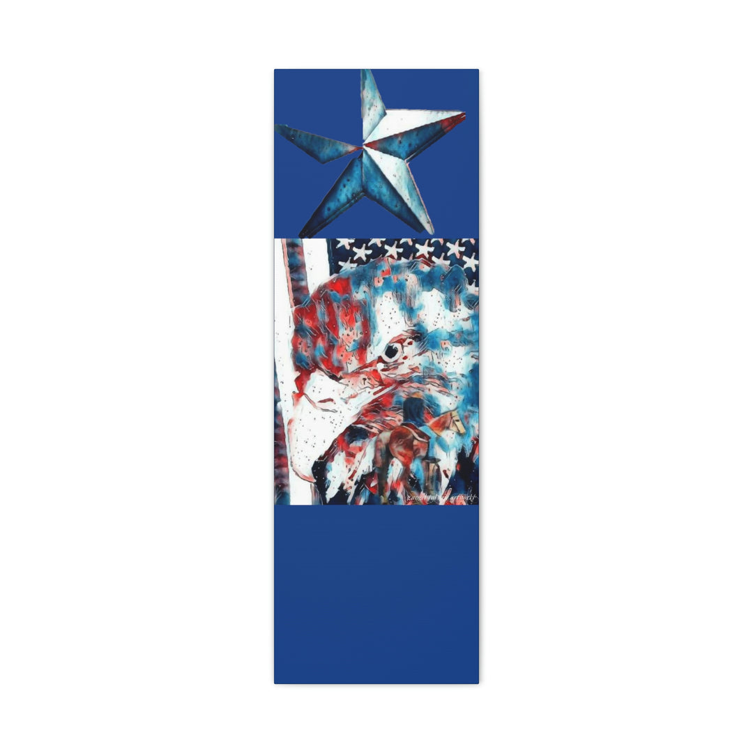 America Strong and Free Canvas Gallery Wraps