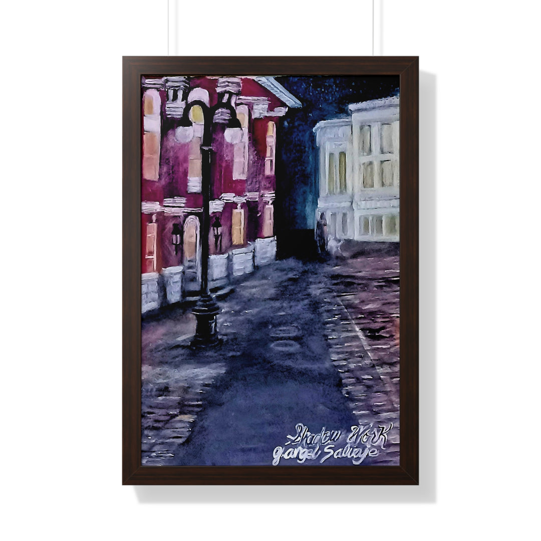 Shadow Work Framed Vertical Poster