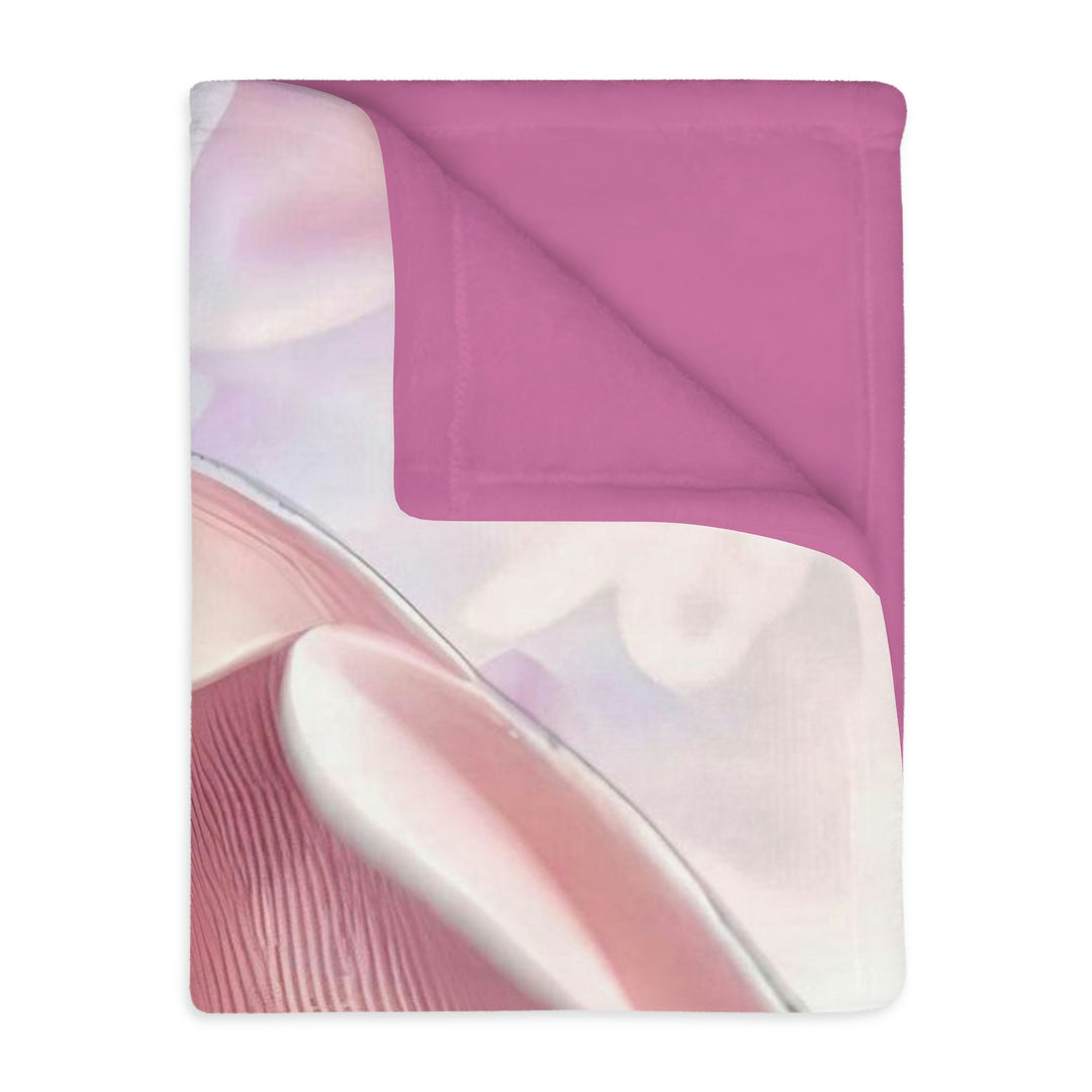 Marielle Inspired Velveteen Minky Blanket (Two-sided print)