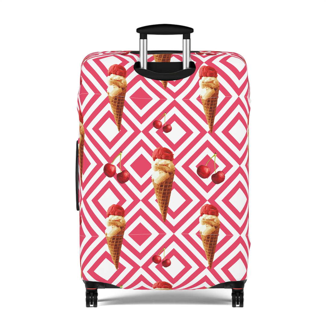 Chill Out , Cool Ice Cream Crowd Luggage Cover
