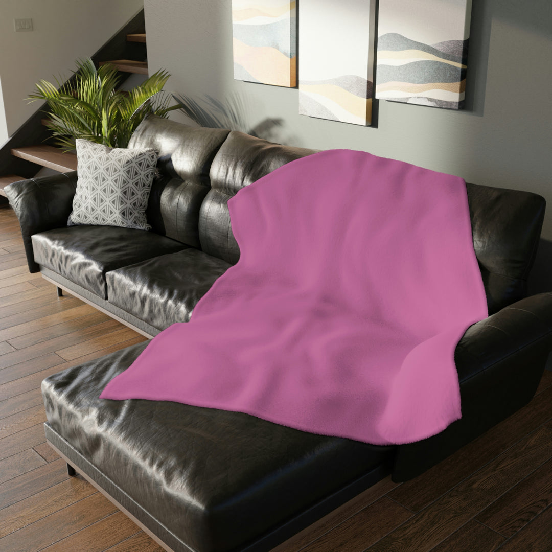 Marielle Inspired Velveteen Minky Blanket (Two-sided print)