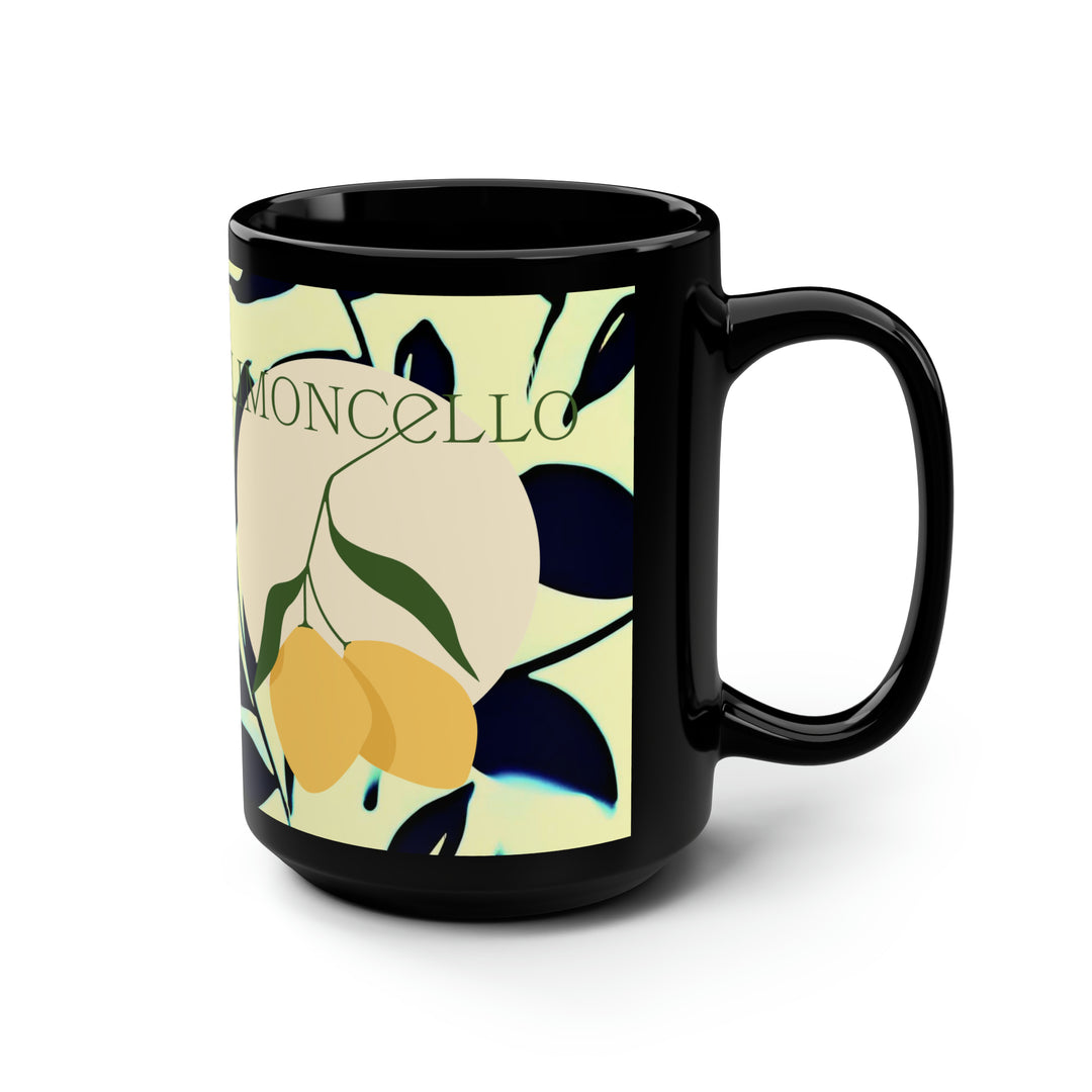 Limoncello Black Mug, 15oz