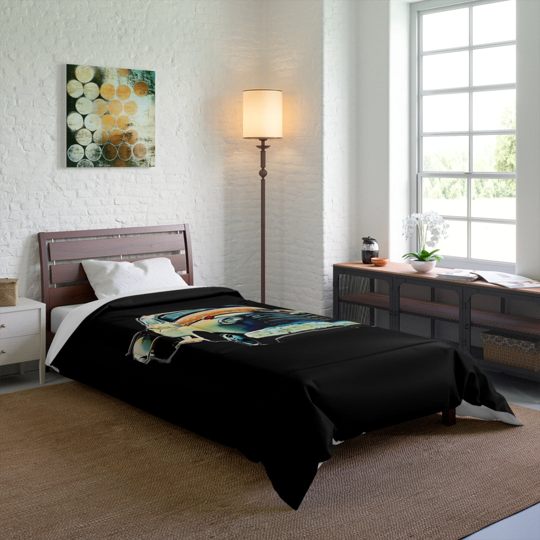 1953 Antique Truck Original Black Comforter