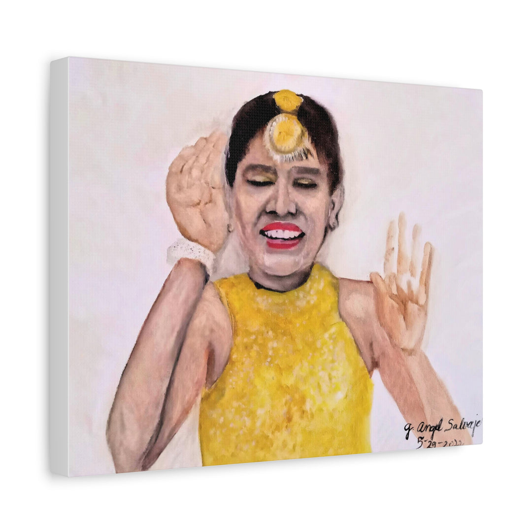 Pretty Little Dancer Matte Canvas, Stretched, 1.25"