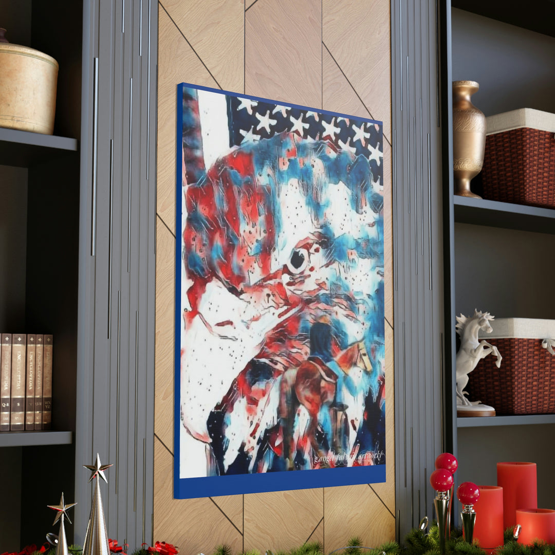 America Strong and Free Canvas Gallery Wraps