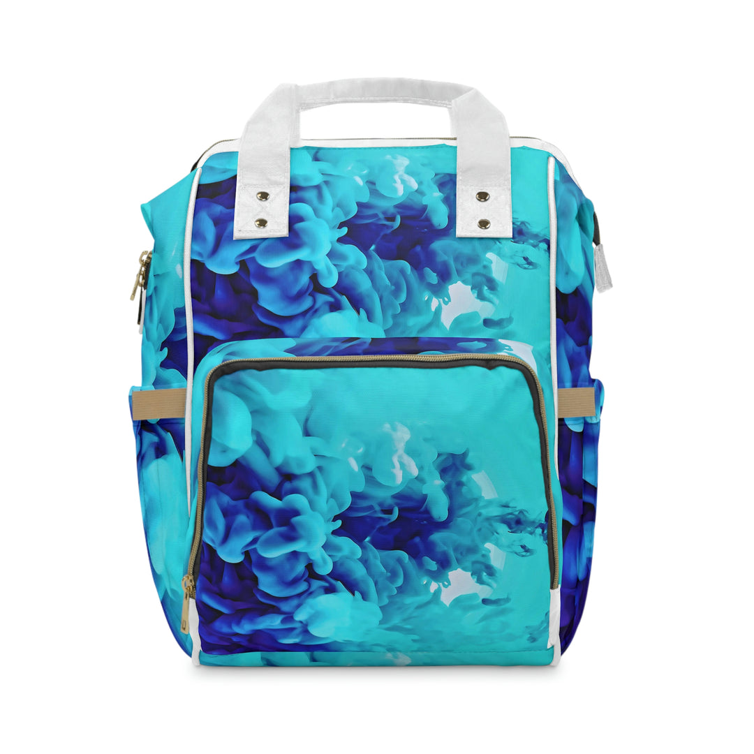 Blue Clouds Multifunctional Diaper Backpack