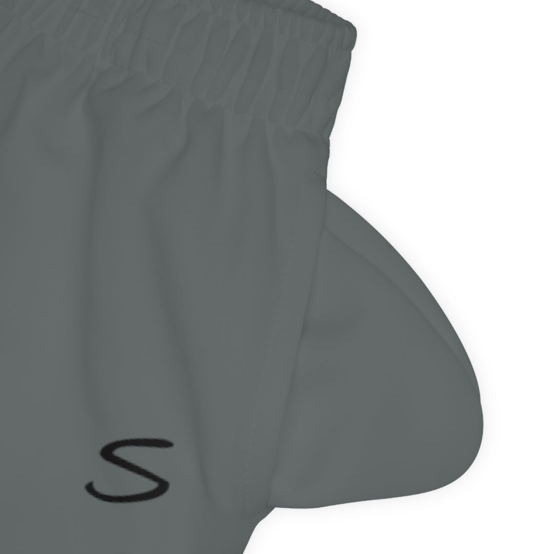 Dark Grey, Black Letters Sassy Pants Youth Joggers (AOP)