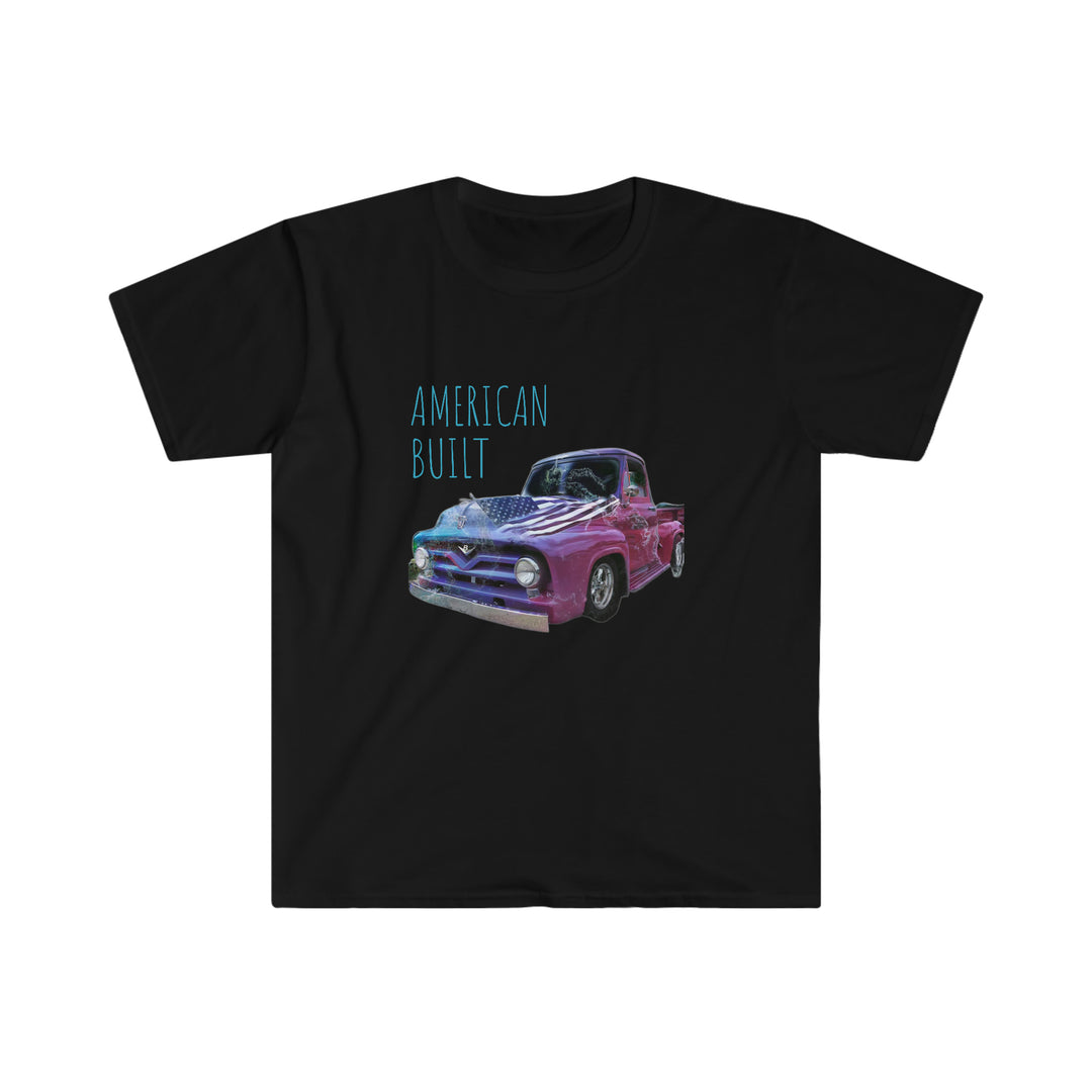 American Built 56 Ford Unisex Softstyle T-Shirt