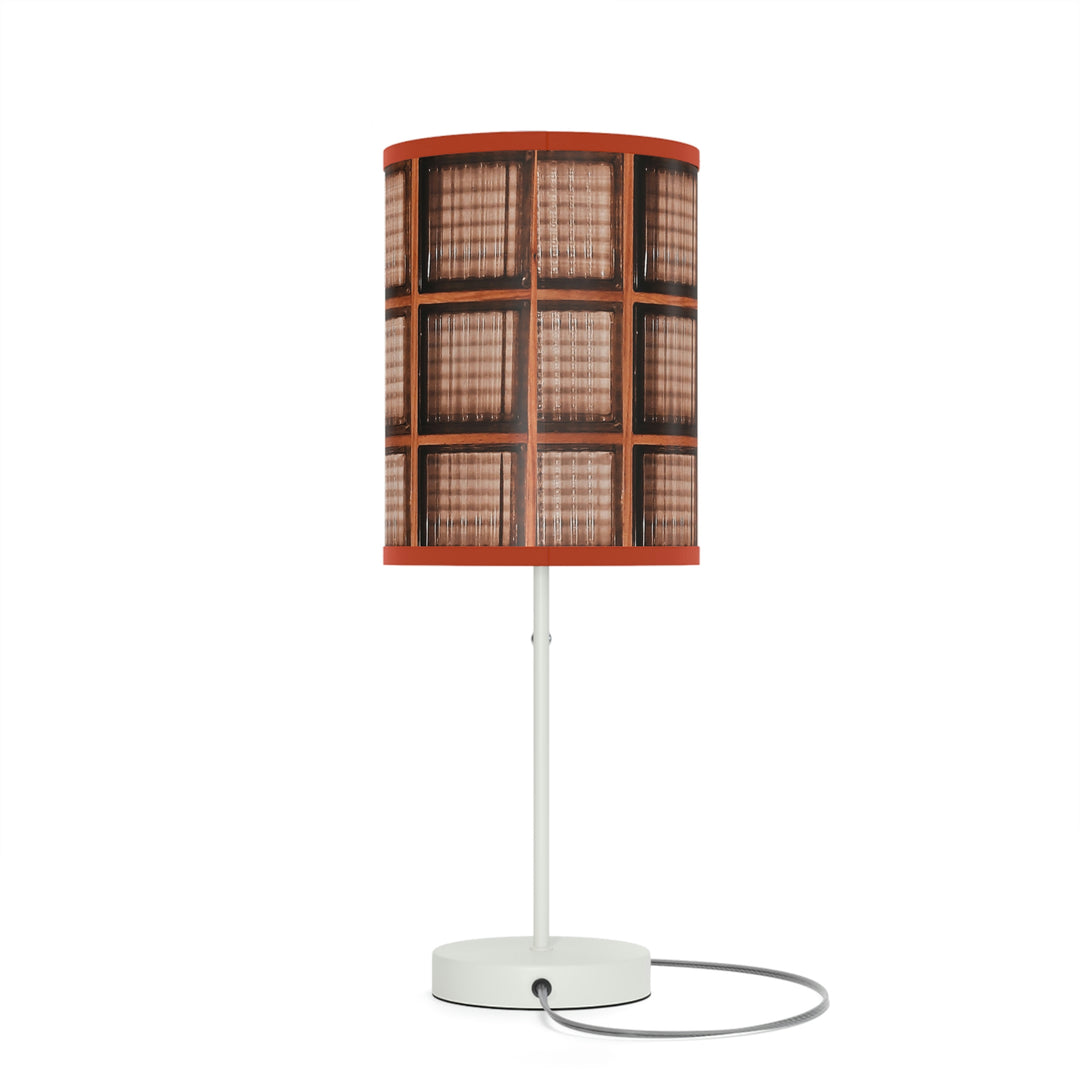 Wood and Glass design Lamp on a Stand, US|CA plug