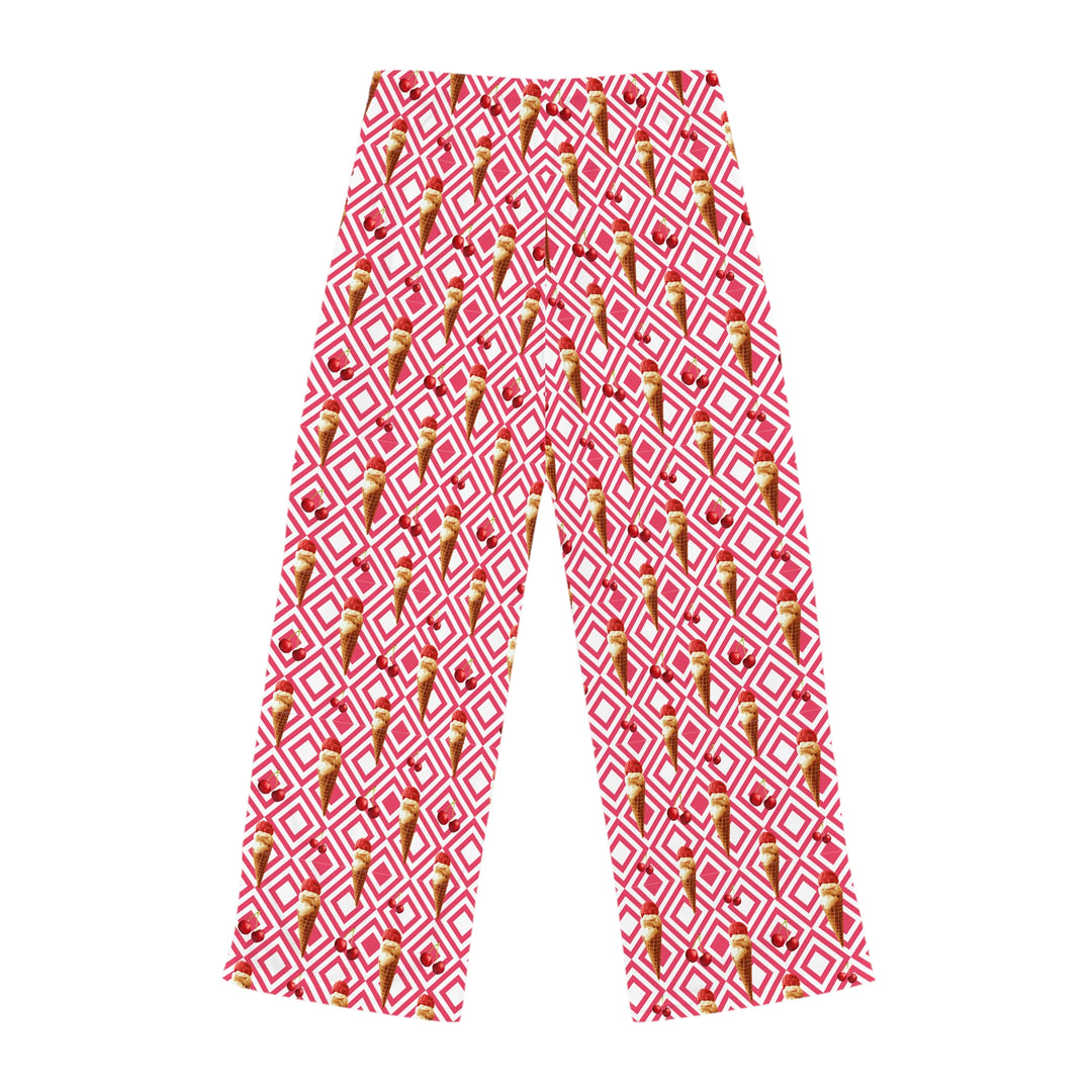 Ice cream cones Women's Pajama Pants (AOP)
