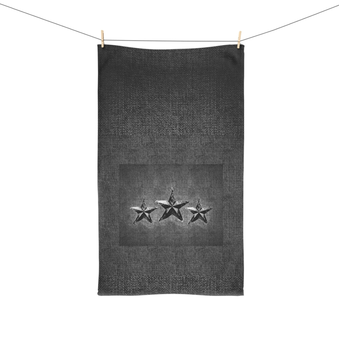 Triple Star Dark grey Hand Towel