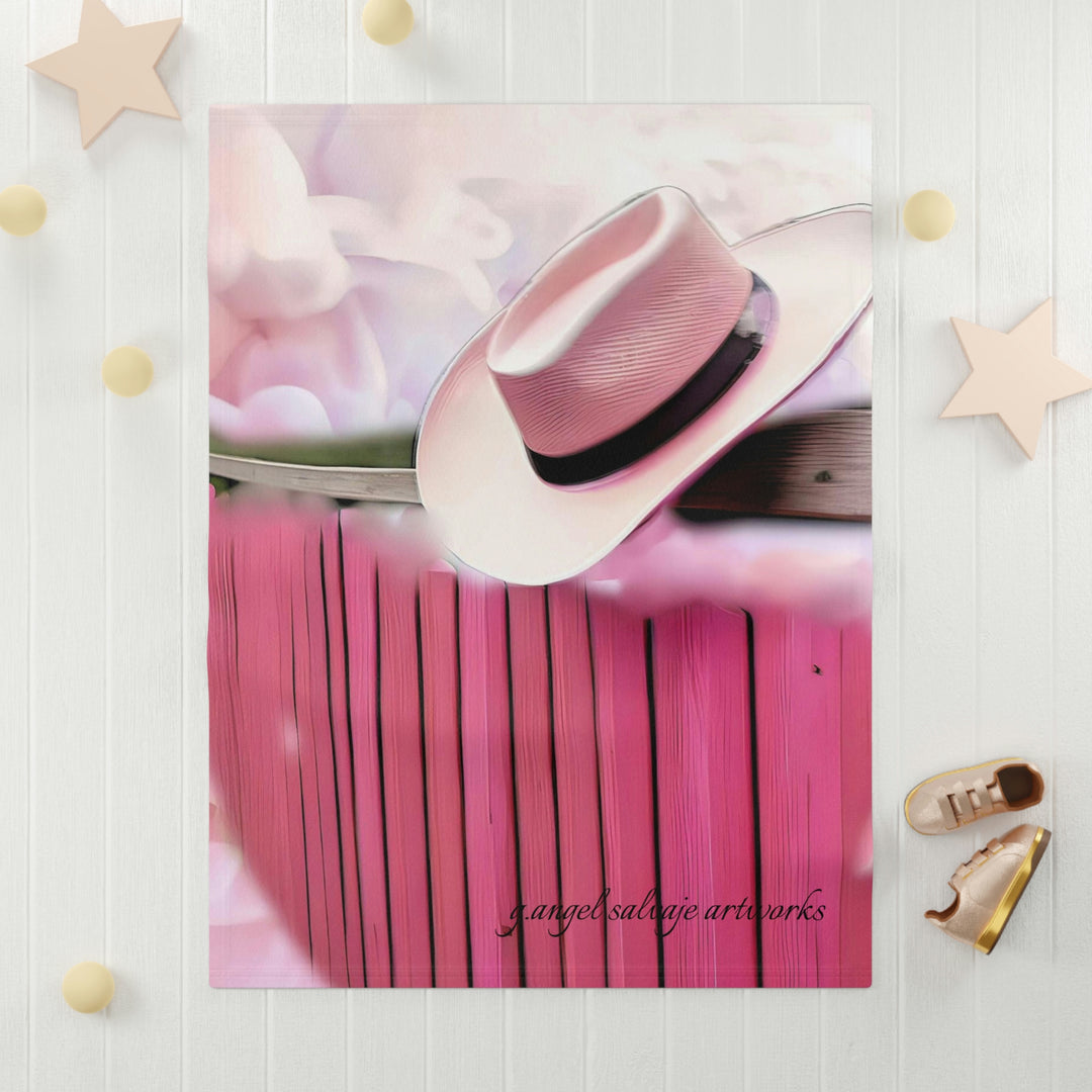 Marielle Inspired Soft Fleece Baby Blanket