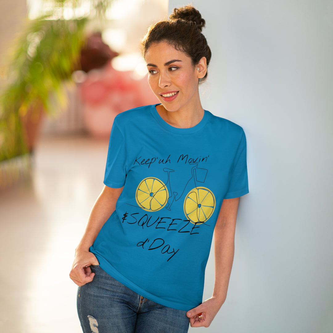 Lemon Keep Movin Organic Creator T-shirt - Unisex