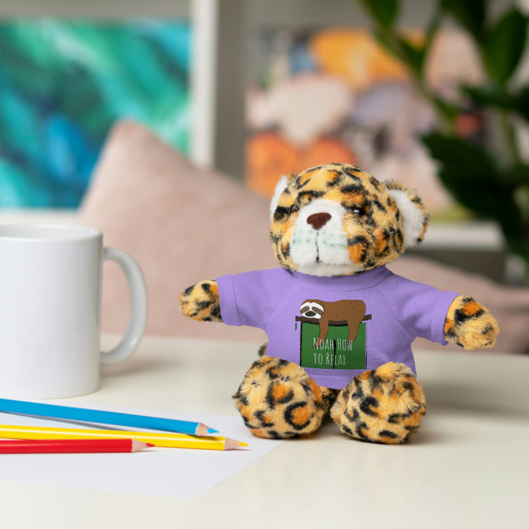 Noah How to Relax Stuffed Animals with Tee