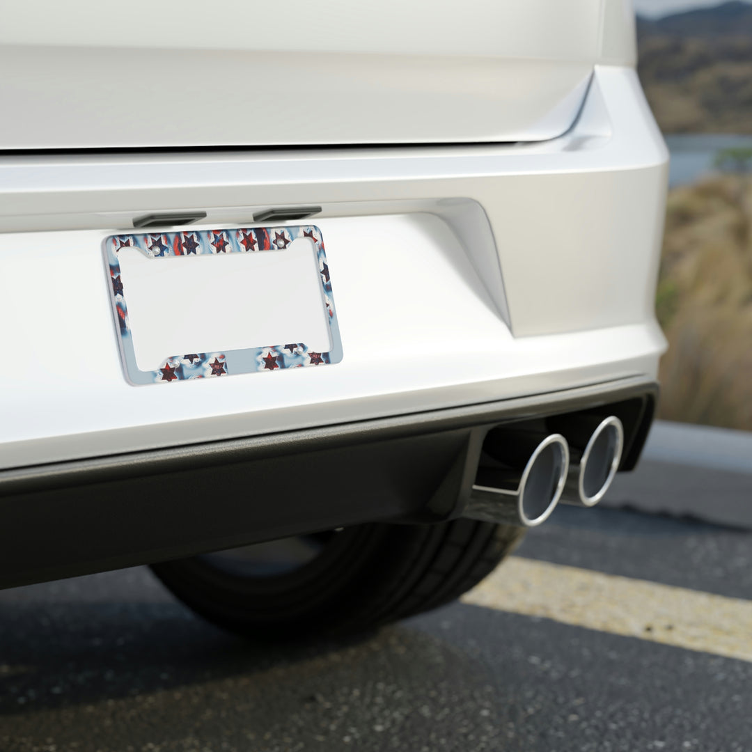 Super American Hero License Plate Frame