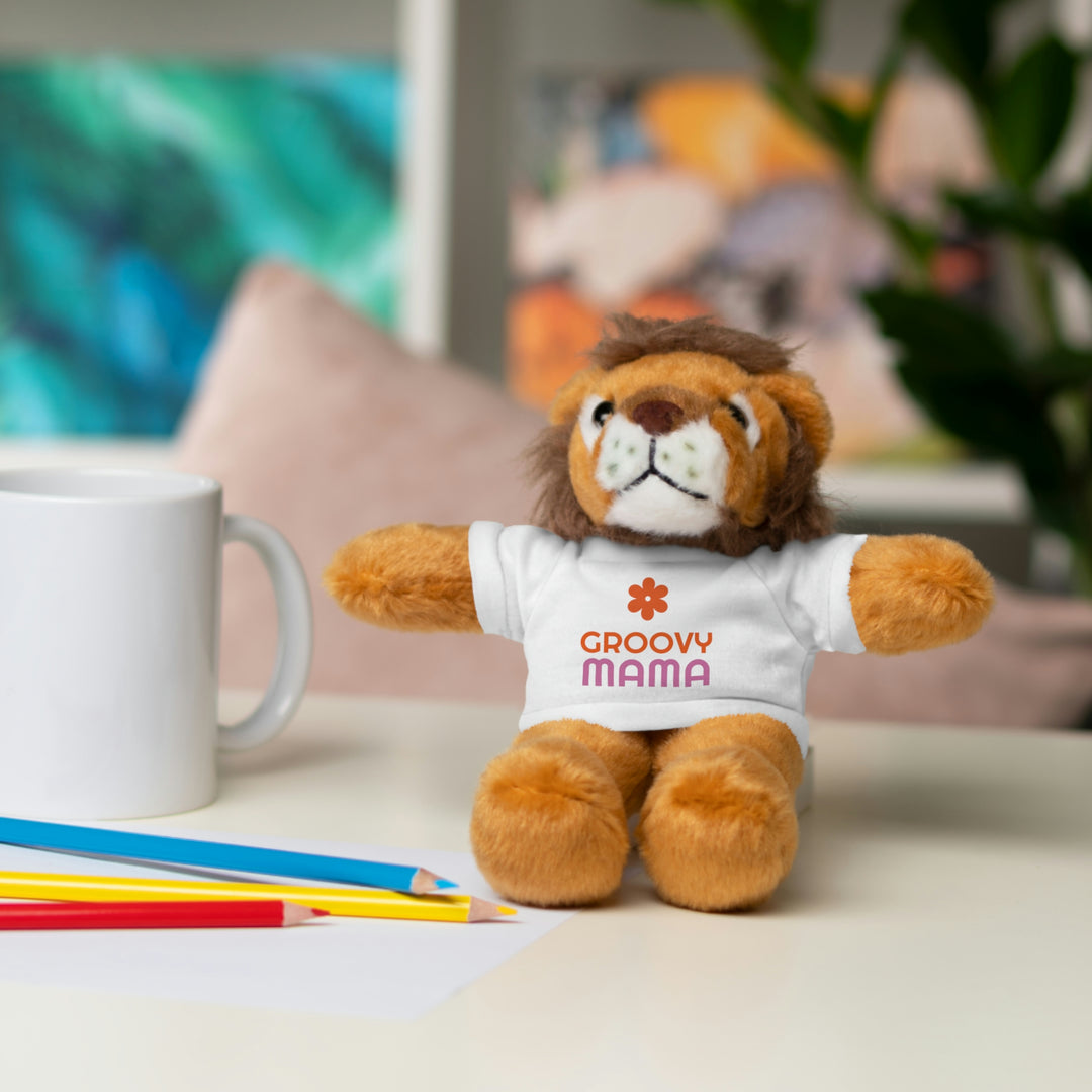 Groovy Mama Stuffed Animals with Tee