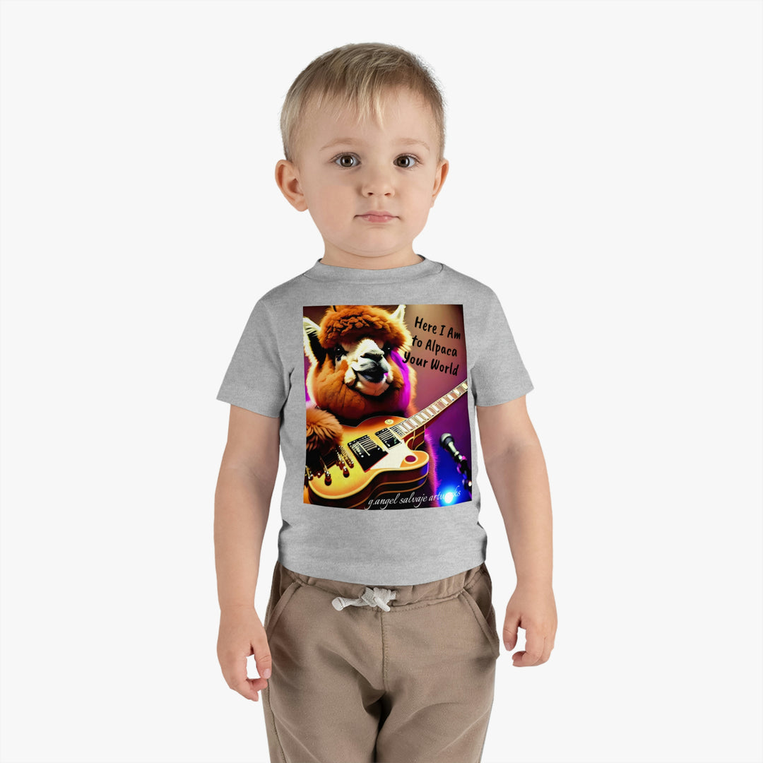 Alpaca Your World Infant Cotton Jersey Tee