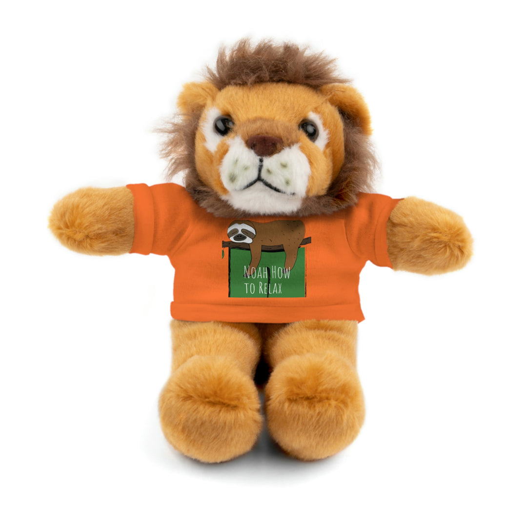 Noah How to Relax Stuffed Animals with Tee