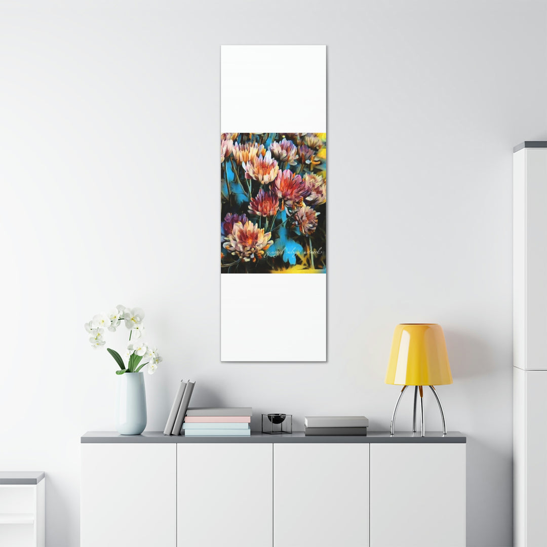 Corinthian Mums Canvas Gallery Wraps