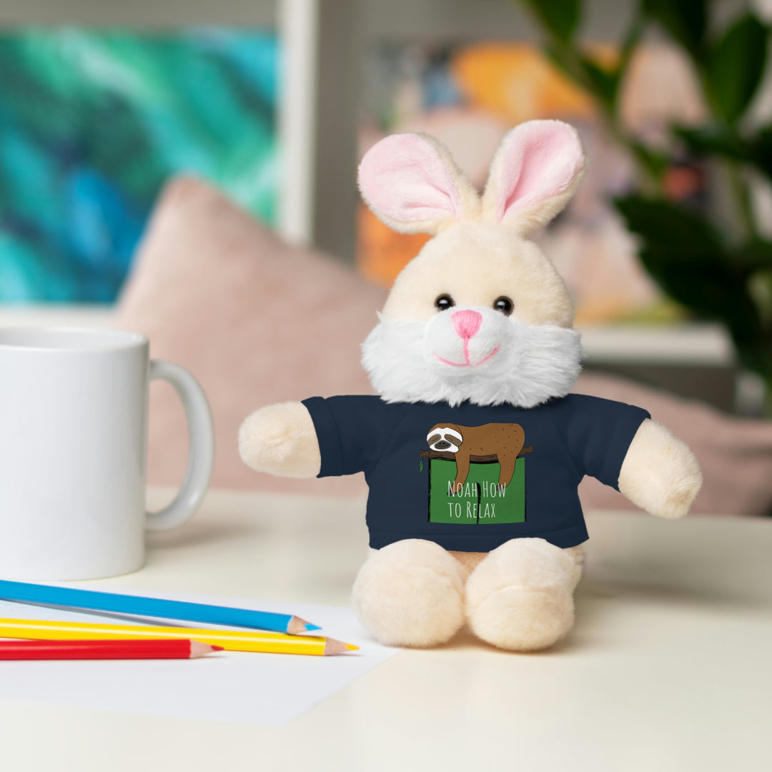 Noah How to Relax Stuffed Animals with Tee
