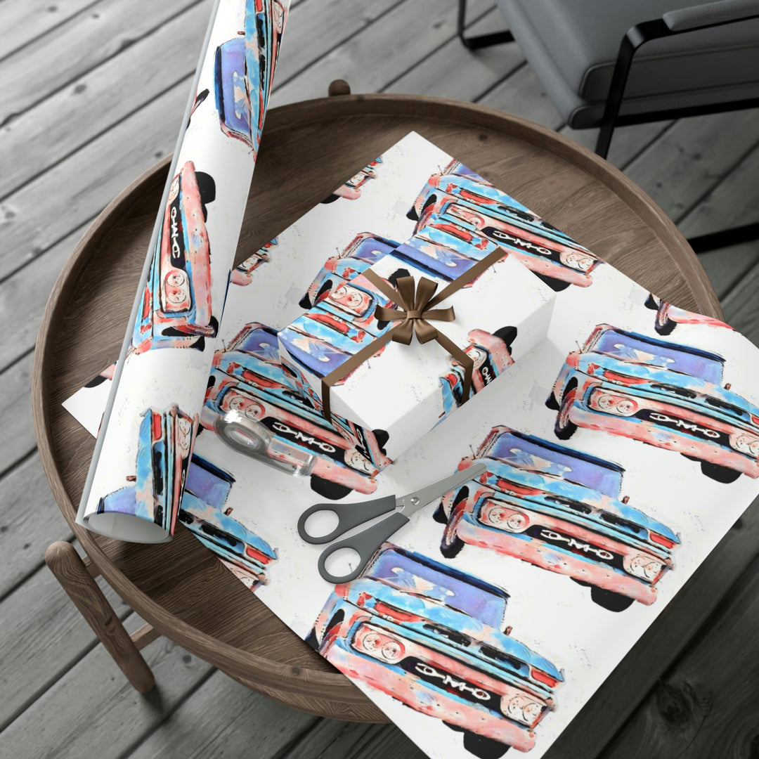 1963 GMC Truck Gift Wrapping Paper
