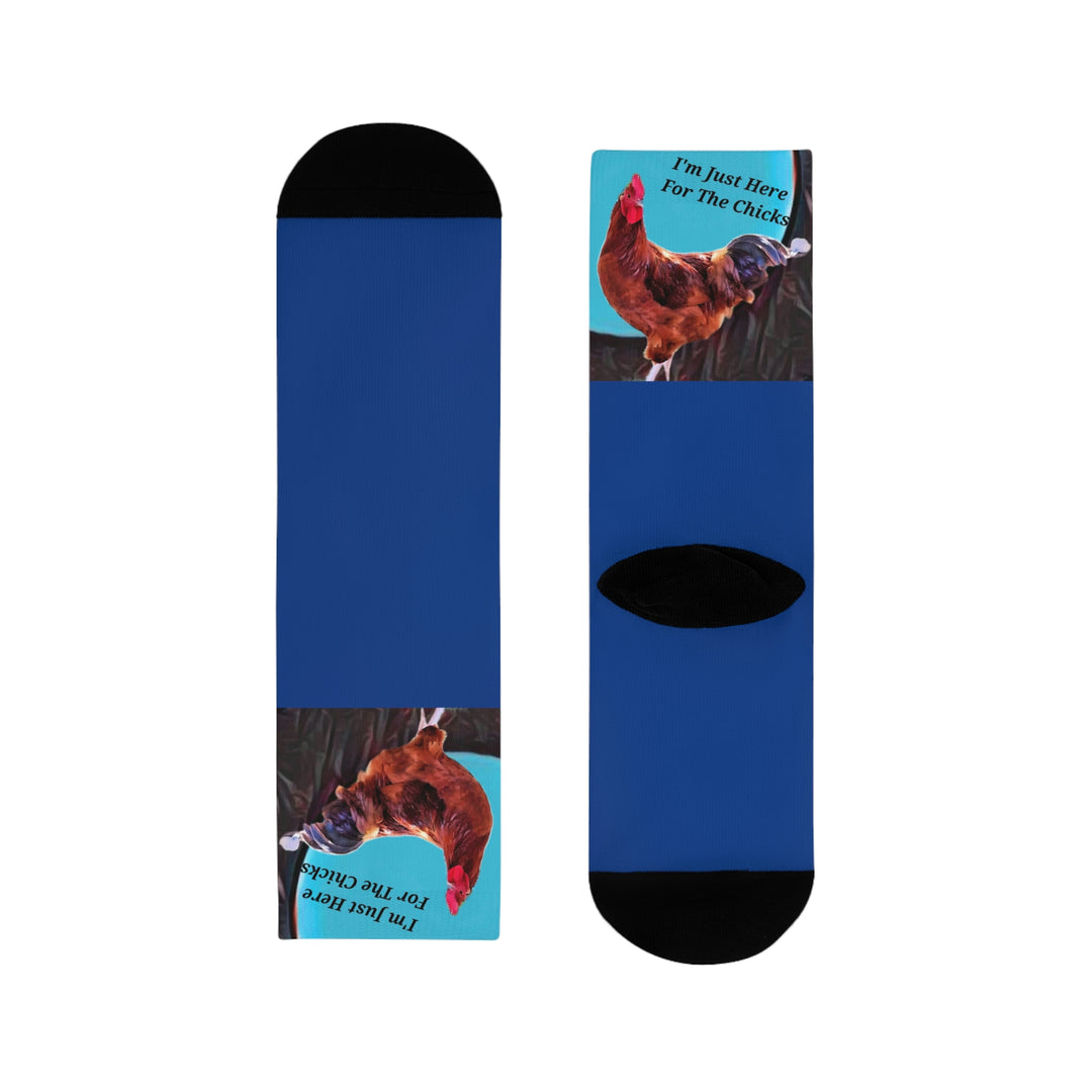 Jr Struts Sublimation Crew Socks (EU)