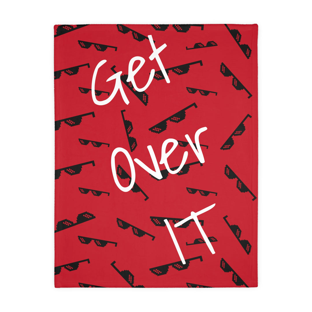 Just Deal Velveteen Minky Blanket (Two-sided print)