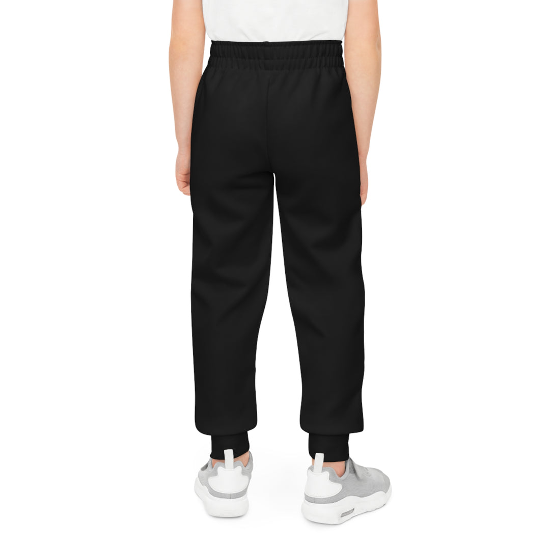 Black Sassy Pants Youth Joggers (AOP)