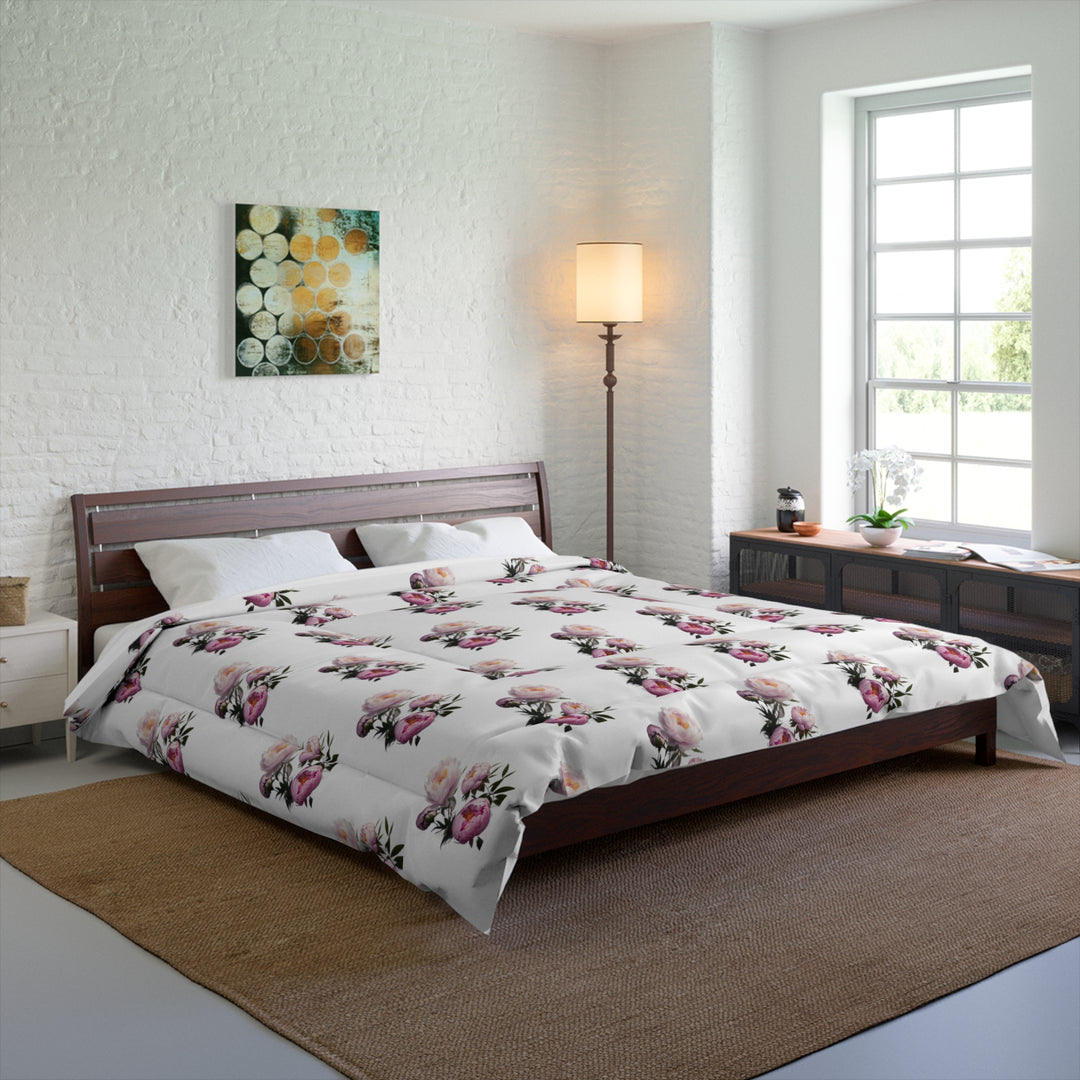Peony Bouquet Comforter