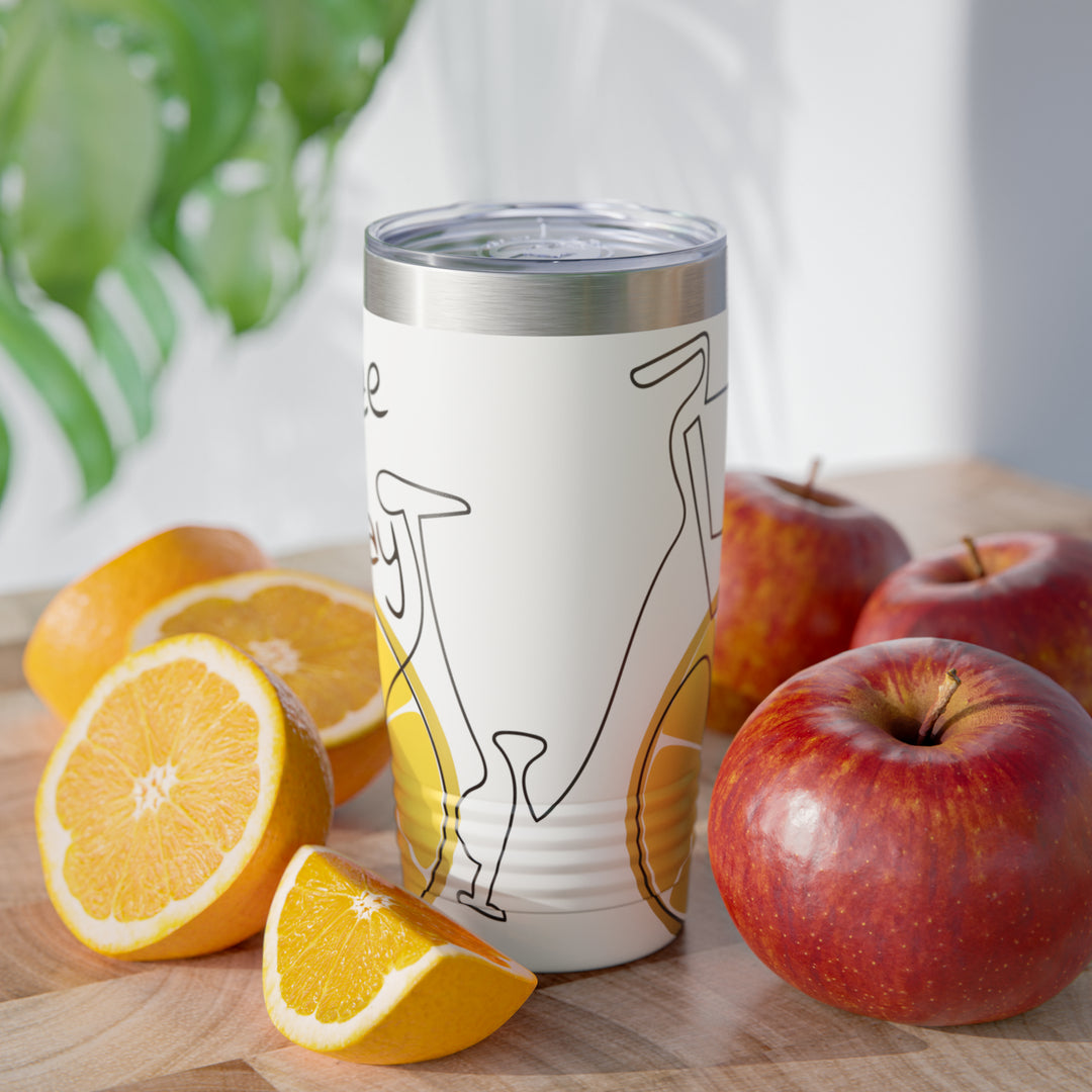 Lemon Keep Movin' Ringneck Tumbler, 20oz