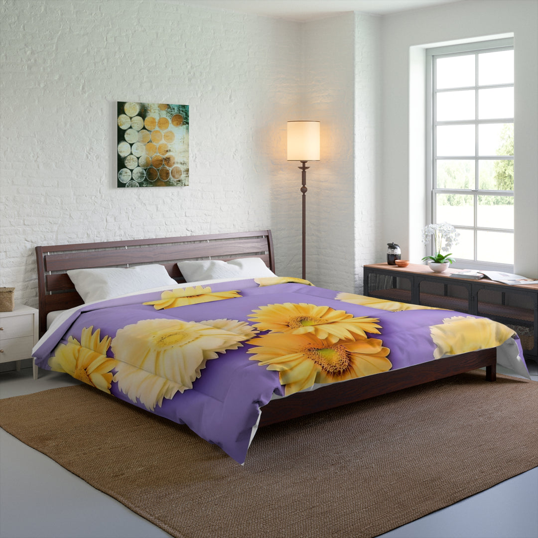 Flower Power style 4 Comforter