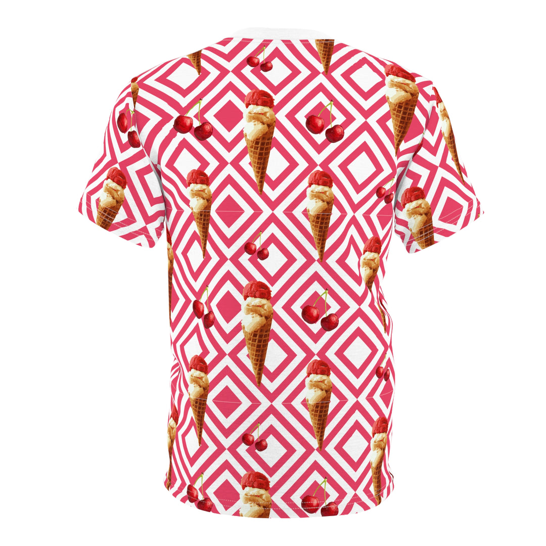 Chill out ice cream Unisex Cut & Sew Tee (AOP)