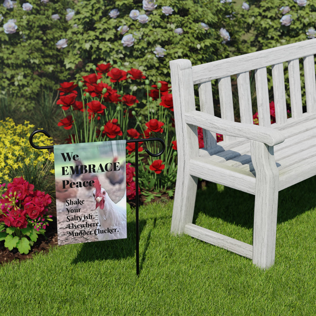 EMBRACE PEACE Garden Banner