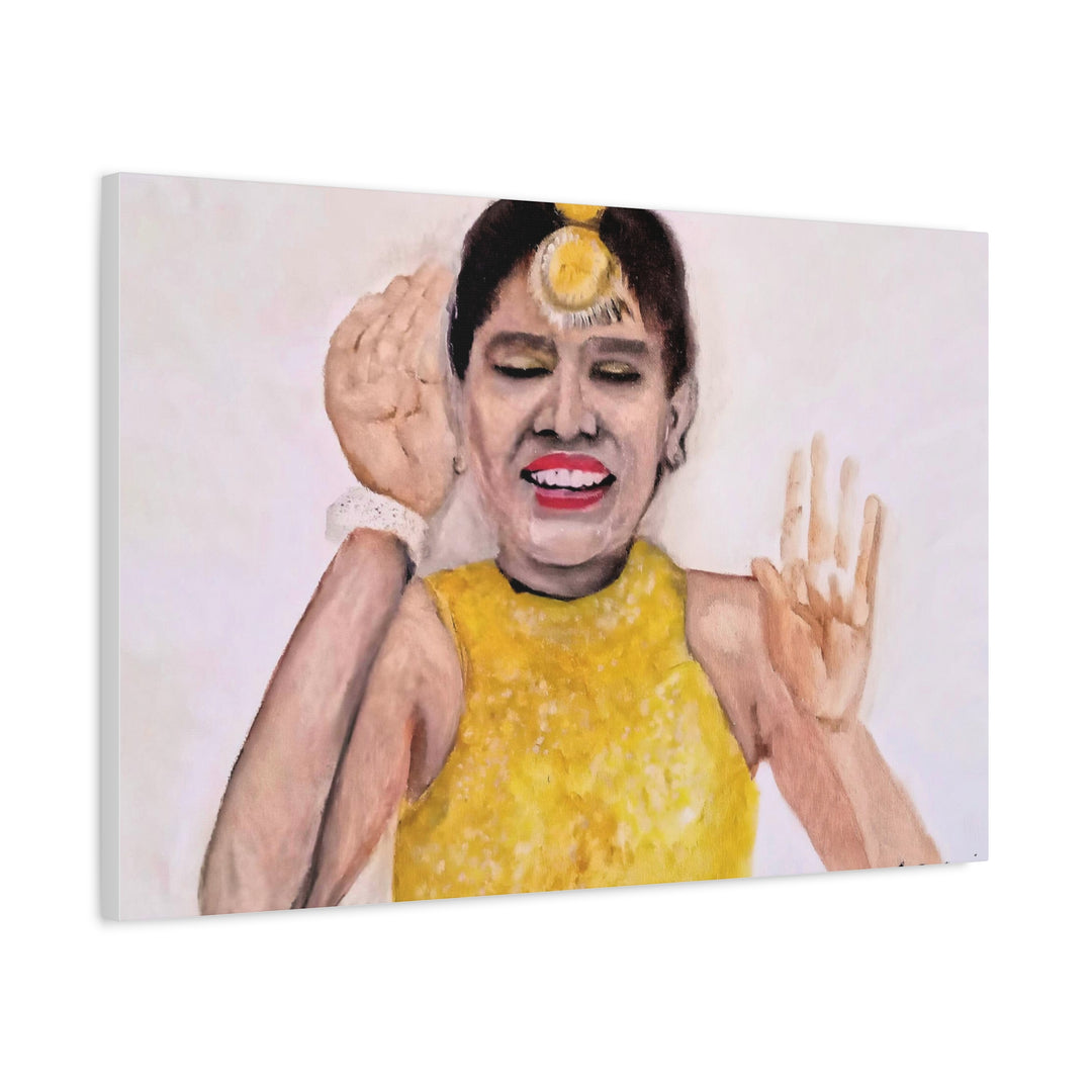 Pretty Little Dancer Matte Canvas, Stretched, 1.25"