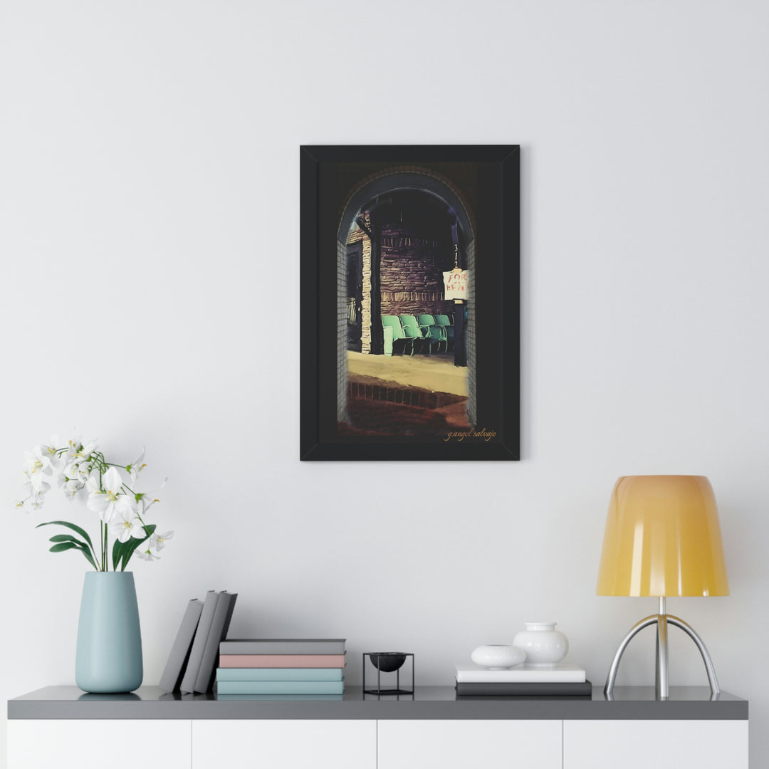 Waystation to Judgement Framed Vertical Poster