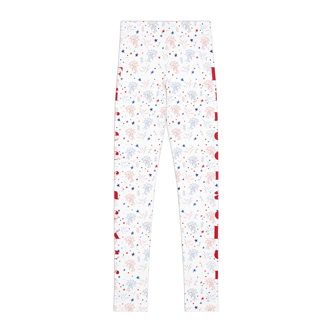 Firecracker Youth Leggings (AOP)