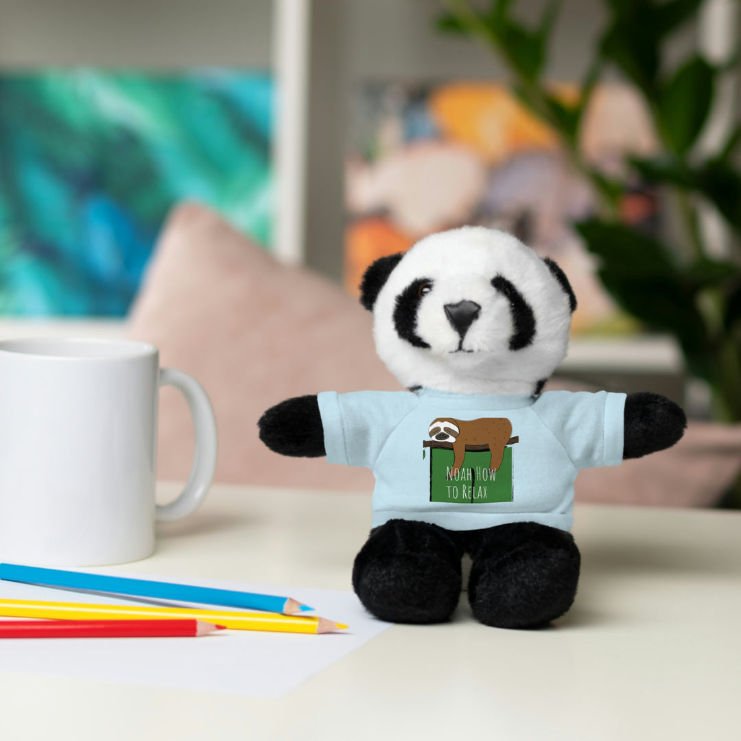 Noah How to Relax Stuffed Animals with Tee