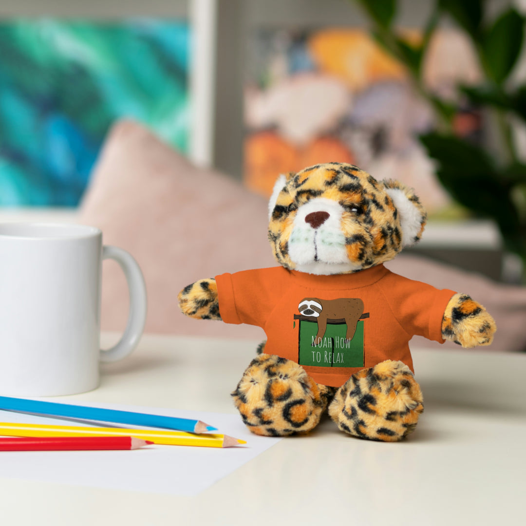 Noah How to Relax Stuffed Animals with Tee